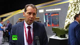 Интервью Александра Потапова телеканалу «Russia Today» на форуме «Армия 2017» 24.08.2017 смотреть онлайн