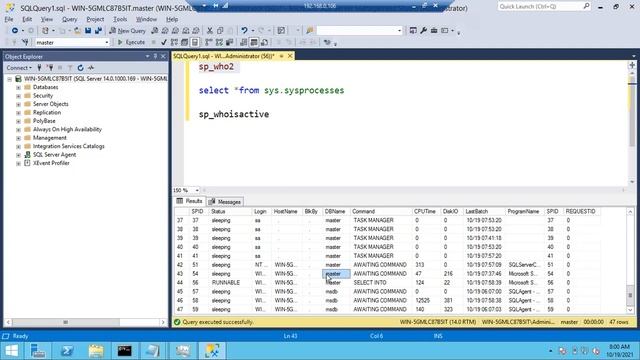 SQL DBA CLASS 116 смотреть онлайн