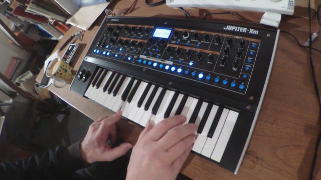 ROLAND JUPITER-Xm - Test the full range of the Piano смотреть онлайн