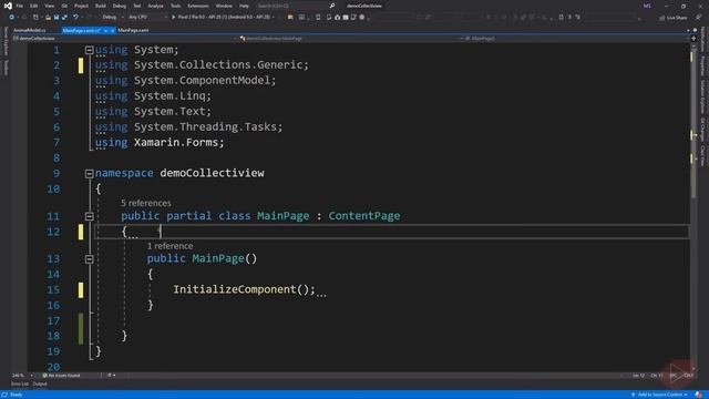 Xamarin Forms #47: CollectionView - Populate Data and Selection Event смотреть онлайн