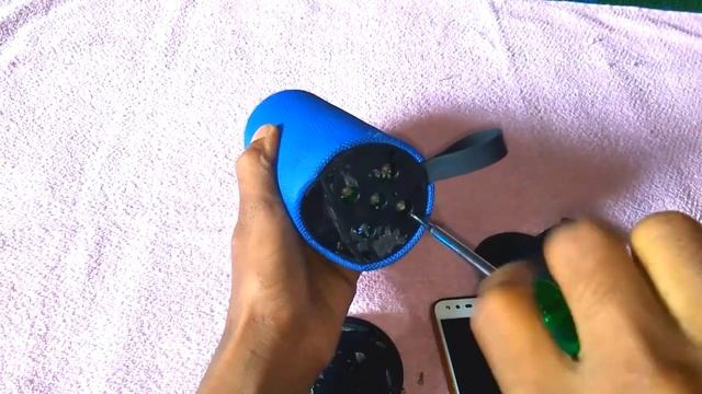 TG-113 Bluetooth speaker || bass test and inside look (blue colour) смотреть онлайн