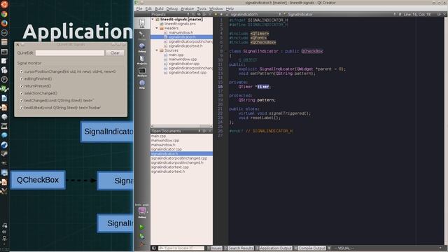 Qt Tutorial: Unit 14, QLineEdit, Signals смотреть онлайн