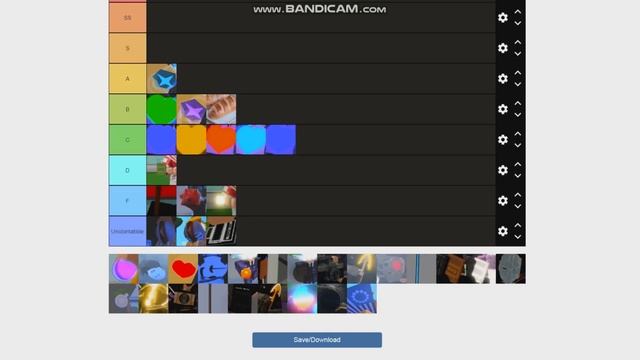Making Item Tier List A Universal Time [Roblox] смотреть онлайн