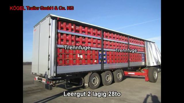 Тестирование полуприцепа Kögel сертификат XL смотреть онлайн