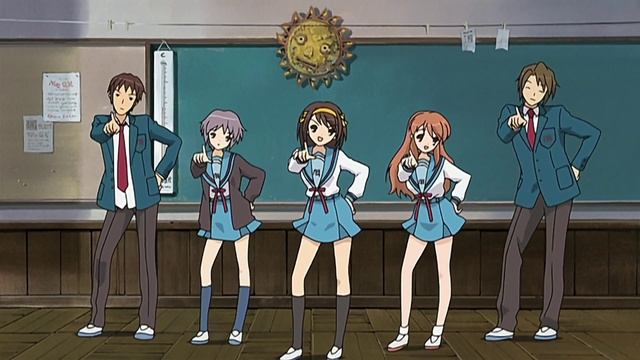 Suzumiya Haruhi No Yuuutsu: Ending