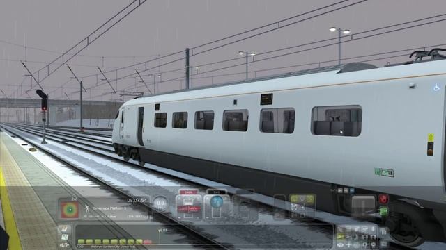 Train Simulator 2015: Class 801 at 8:01 Stuck Red Signal Glitch смотреть онлайн