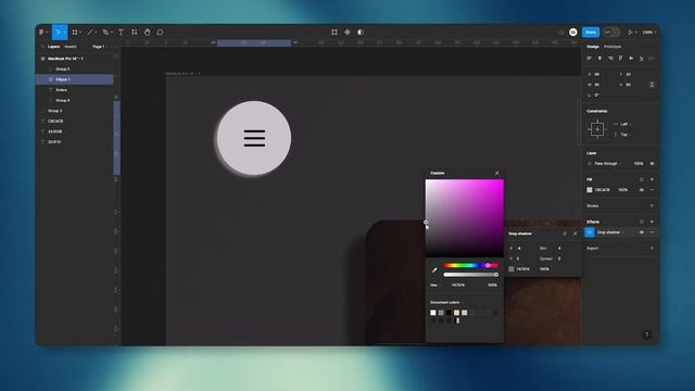 Understanding Animated Circle Navigation Menu In Figma смотреть онлайн