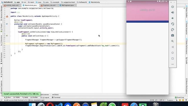 Fragment lifecycle methods particle explanation | android app development tutorials in telugu смотреть онлайн