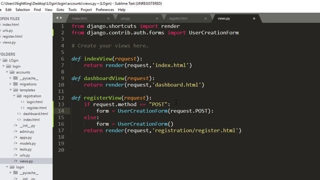 Create Simple Django Authentication System | Login And Register User | Django 2.2 Tutorials смотреть онлайн