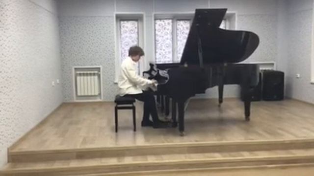 "старый новый год"Е. Поплянова исполняет Кирьянок Захар, ДМШ N3, преподаватель Гордеева И. Д., смотреть онлайн