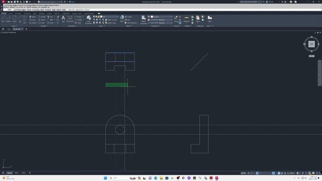 CAD 기본 도면 연습 FA64-3 : Dim(치수) 캐드 도면 그리기 смотреть онлайн