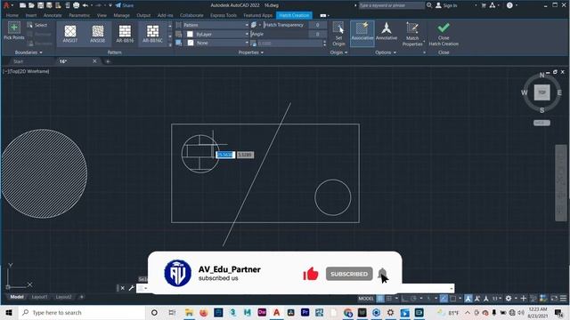 AutoCAD Basic Tutorial (Sinhala)- Part 16 - How to Add HATCH | Hatching system | important of Hatch смотреть онлайн