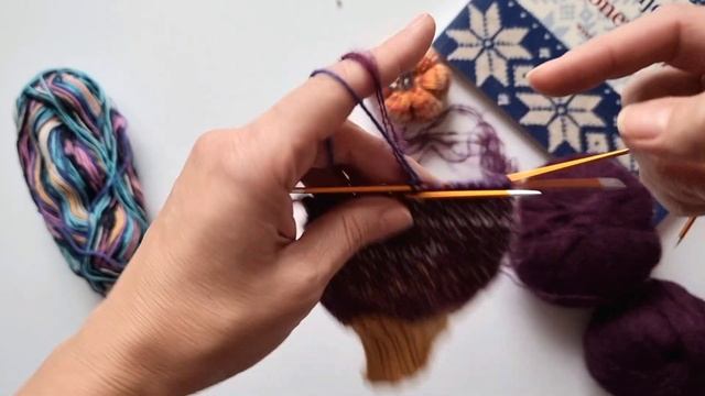 ?СЕКРЕТ ЖАККАРДА? Простой способ вязать #жаккард! Уроки жаккарда. Жаккард для начинающих.