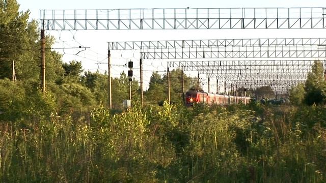 [RZD] CHS6-022 / ЧС6-022 с поездом №42 Великий Новгород - Москва смотреть онлайн
