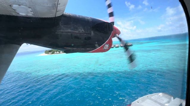 Arrival from Seaplane @ Seaside Finolhu Baa Atoll Maldives смотреть онлайн