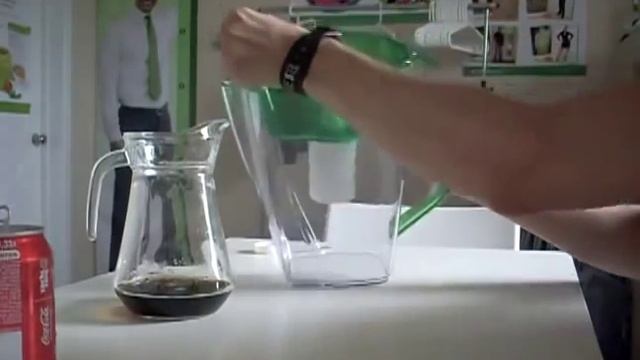 Кола через фильтр для воды Herbalife = чистая вода