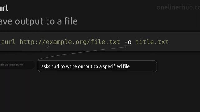Save output to a file #curl смотреть онлайн