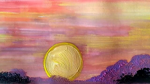 Рисуй интуитивно! Урок 12. Закат смотреть онлайн