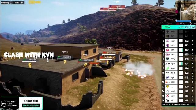 BTR 🇮🇩 vs 4 RIVALS 🇲🇾 | 4v4 Fight at PMGC 2022 | Clash with kvn смотреть онлайн