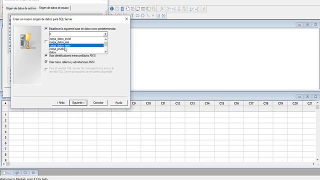 Minitab 18 - Import data from SQL Server right into Minitab смотреть онлайн