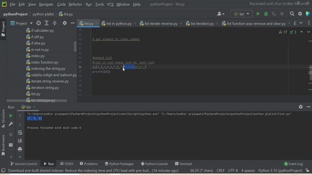 #34 What is List in Python || Slicing in List | Nested List Full Detail (हिन्दी) смотреть онлайн
