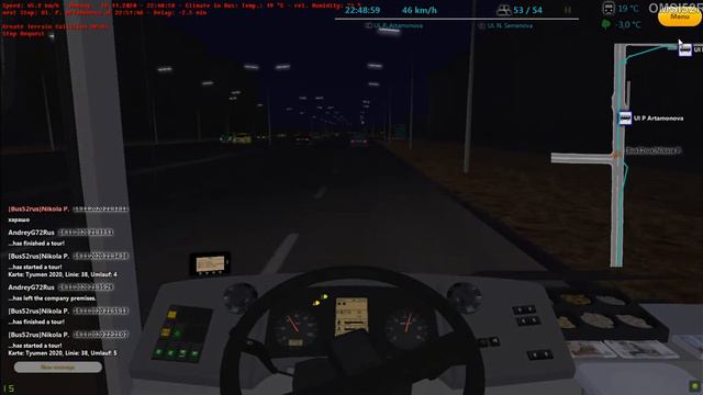 OMSI 2 - Bus Company Simulator - MAP TYUMEN LINE 38 смотреть онлайн