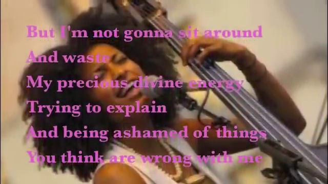 Esperanza Spalding -''precious'' (with lyrics) смотреть онлайн