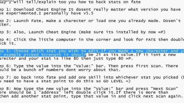 Fate Undiscovered Realms Stat Hack With (Cheat Engine) смотреть онлайн
