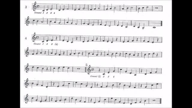 🎺 [TRUMPET FIRST NOTES] Rubank Elementary Method for Cornet or Trumpet - Lesson 6 смотреть онлайн