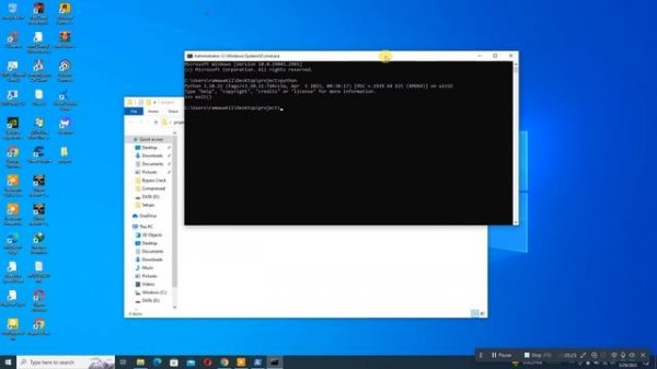 Installing python and pipenv  in windows 10
