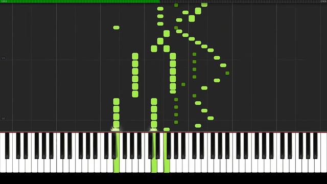 Sonata K141 - Scarlatti | Piano Tutorial | Synthesia | How to play смотреть онлайн