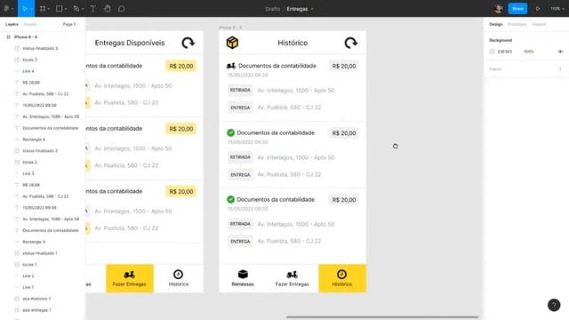 Criando o protótipo completo do App Entregas (Semana Mobile) смотреть онлайн