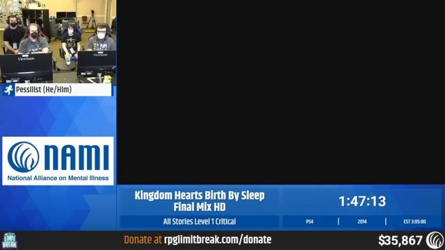 Kingdom Hearts Birth By Sleep (All Stories Lvl 1 Critical) by Pessilist - RPG Limit Break 2022 смотреть онлайн