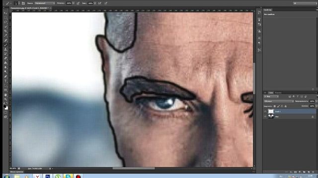 Как нарисовать АРТ в Photoshop CS6 смотреть онлайн