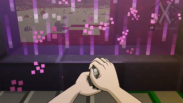 Steve & Mob-Girls Nether Portal Encounter (Minecraft Anime) смотреть онлайн