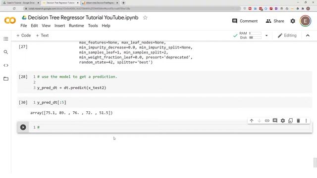How to Build a Decision Tree Regression Model in Python, Scikit-Learn смотреть онлайн