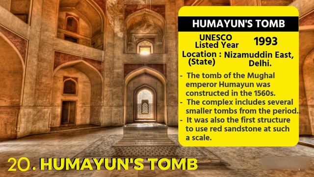 UNESCO World Heritage Sites In India  | #worldheritagesites #unesco #india
