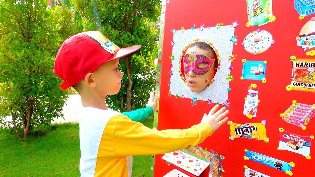 Марк и забавные шутки для веселья с аппаратом сладостей смотреть онлайн