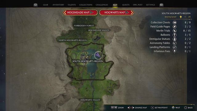 All 15 South Hogwarts Region Merlin Trial Puzzles Hogwarts Legacy смотреть онлайн
