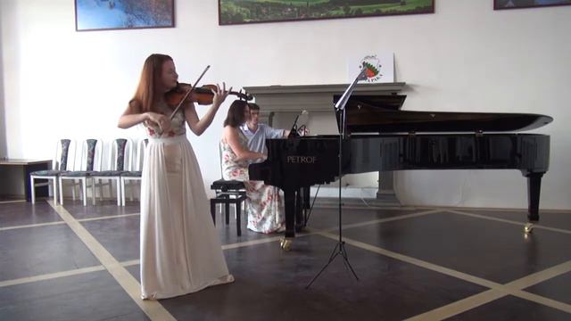 F. Poulenc - Sonata For Violin And Piano (Pavlová, Firsova)