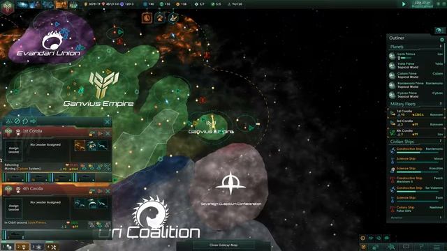 Let's Play: Stellaris - Plantoid - Part 18 - Exploring where we can смотреть онлайн