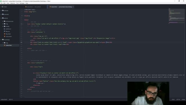 Tuto - Glyphicons Bootstrap - SIMPLON смотреть онлайн