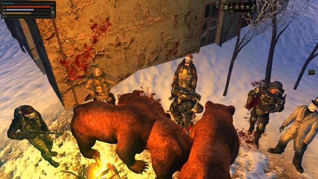 Stalker Online Геймплей за медведя смотреть онлайн