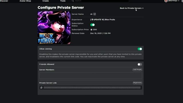 ROBLOX BLOX FRUITS FREE VIP SERVERS 2021 смотреть онлайн