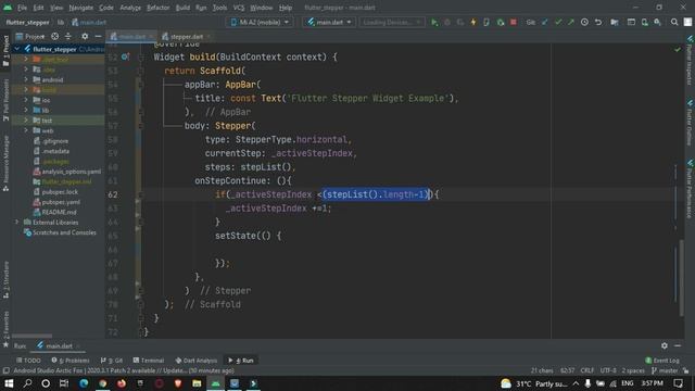 Create Multi Step Form in Flutter | Stepper Widget in flutter смотреть онлайн