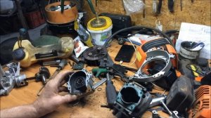 Бензо_триммер"Патриот" Ожидаемый ремонт при аналитической диагностики !)