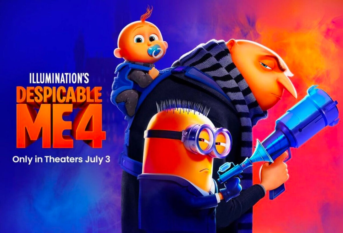 Гадкий я 4 — Русский трейлер (Дубляж, 2024)