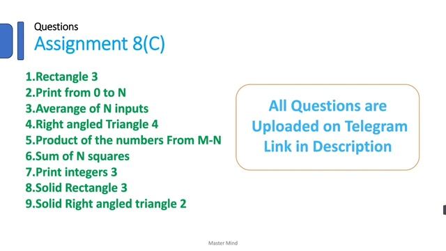 Assignment - 8(A),(B),(C) in Python #35 смотреть онлайн