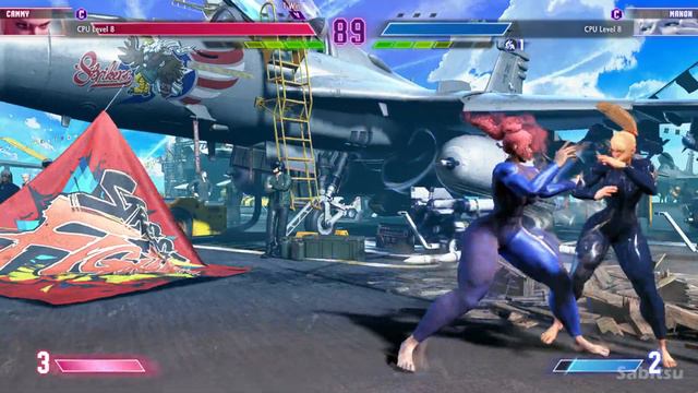Bodysuit Battle! CAMMY vs MANON - Street Fighter 6 MOD 4K смотреть онлайн
