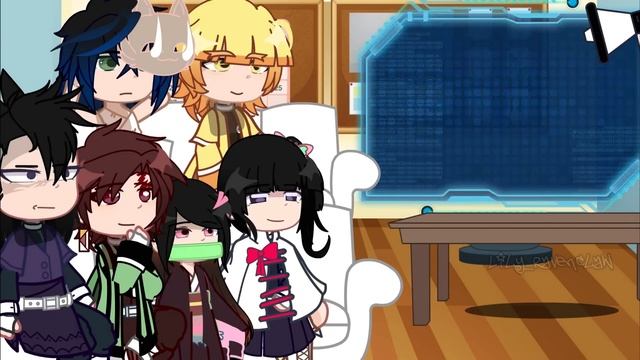 ll Kamaboko Squad reacts to Tanjiro Kamado ll PART 1 ll смотреть онлайн